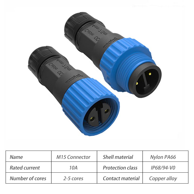 Waterproof M15 2 3 Pin Connect - Outdoor Power And Plant recensione e prezzo