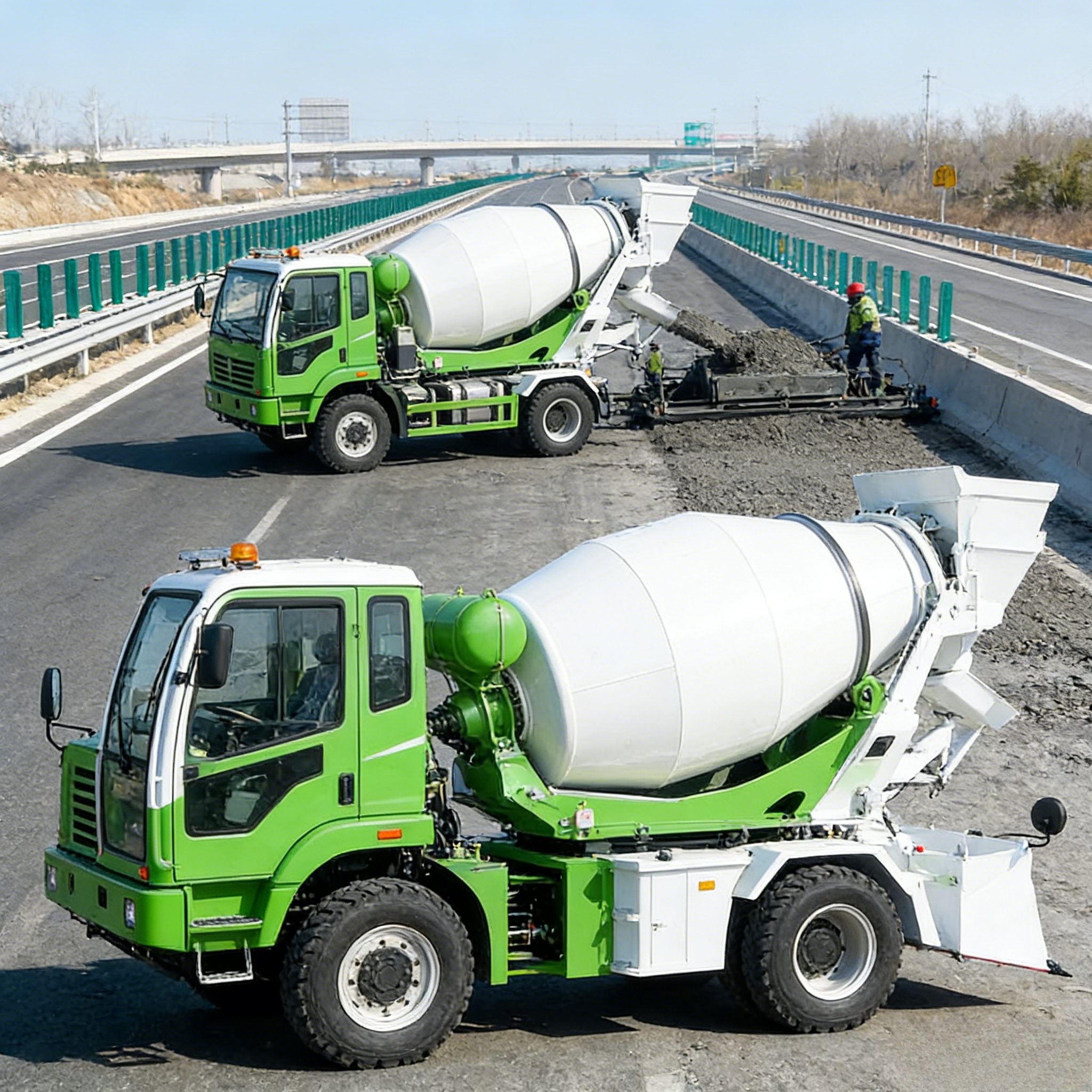 Popular Self Loading Concrete  - Concrete Mixer Small recensione e prezzo