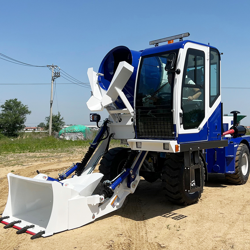 Popular Self Loading Concrete  - Concrete Mixer Small recensione e prezzo