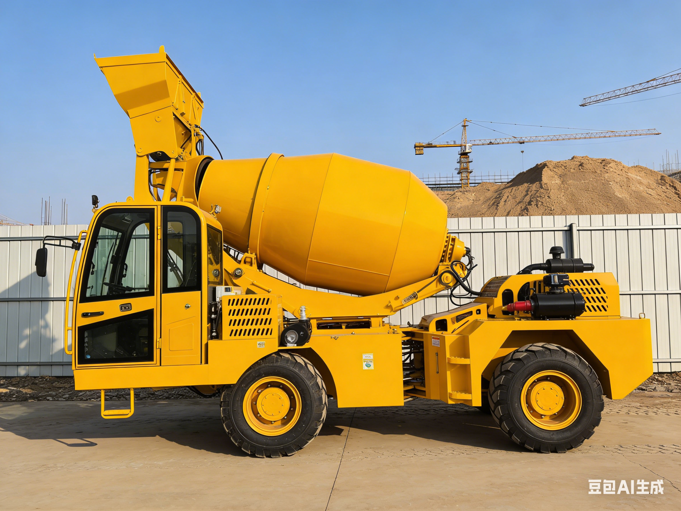 2026 Hot Selling Model 3.5m³ S - Concrete Mixer Small recensione e prezzo