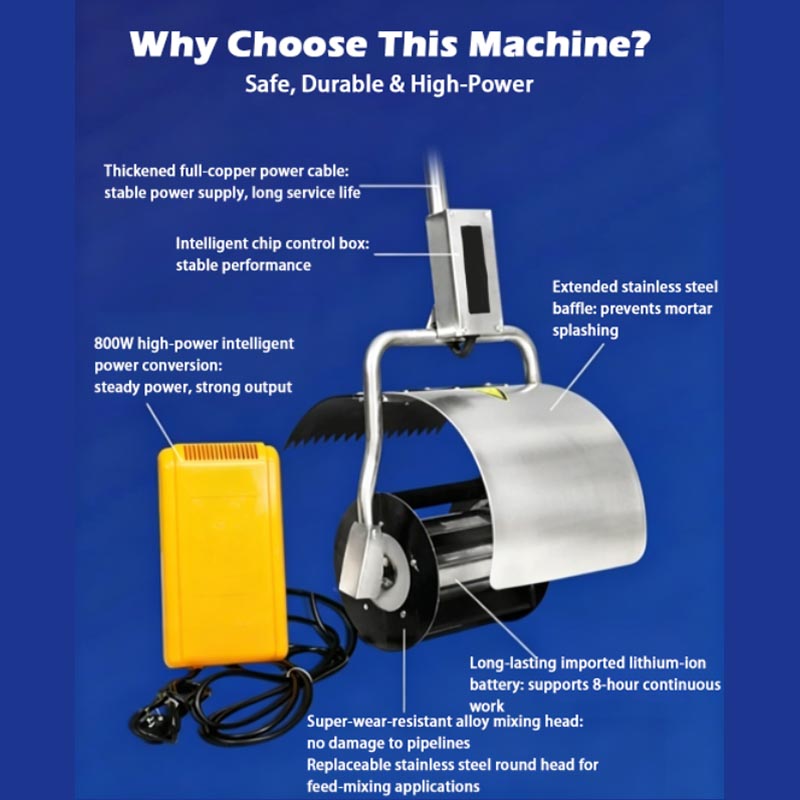 Blender Small Handheld Mortar  - Concrete Mixer Small recensione e prezzo
