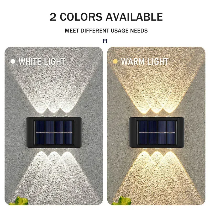 COB Solar Wall Lamp Outdoor Wa - Outdoor Powerwall recensione e prezzo