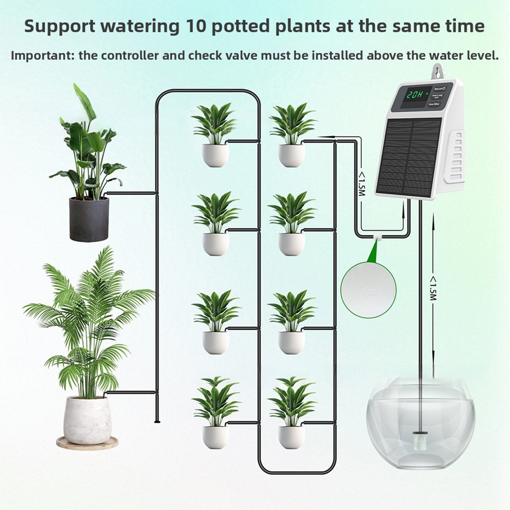 Smart Solar Powered Auto Water - Outdoor Power And Plant recensione e prezzo
