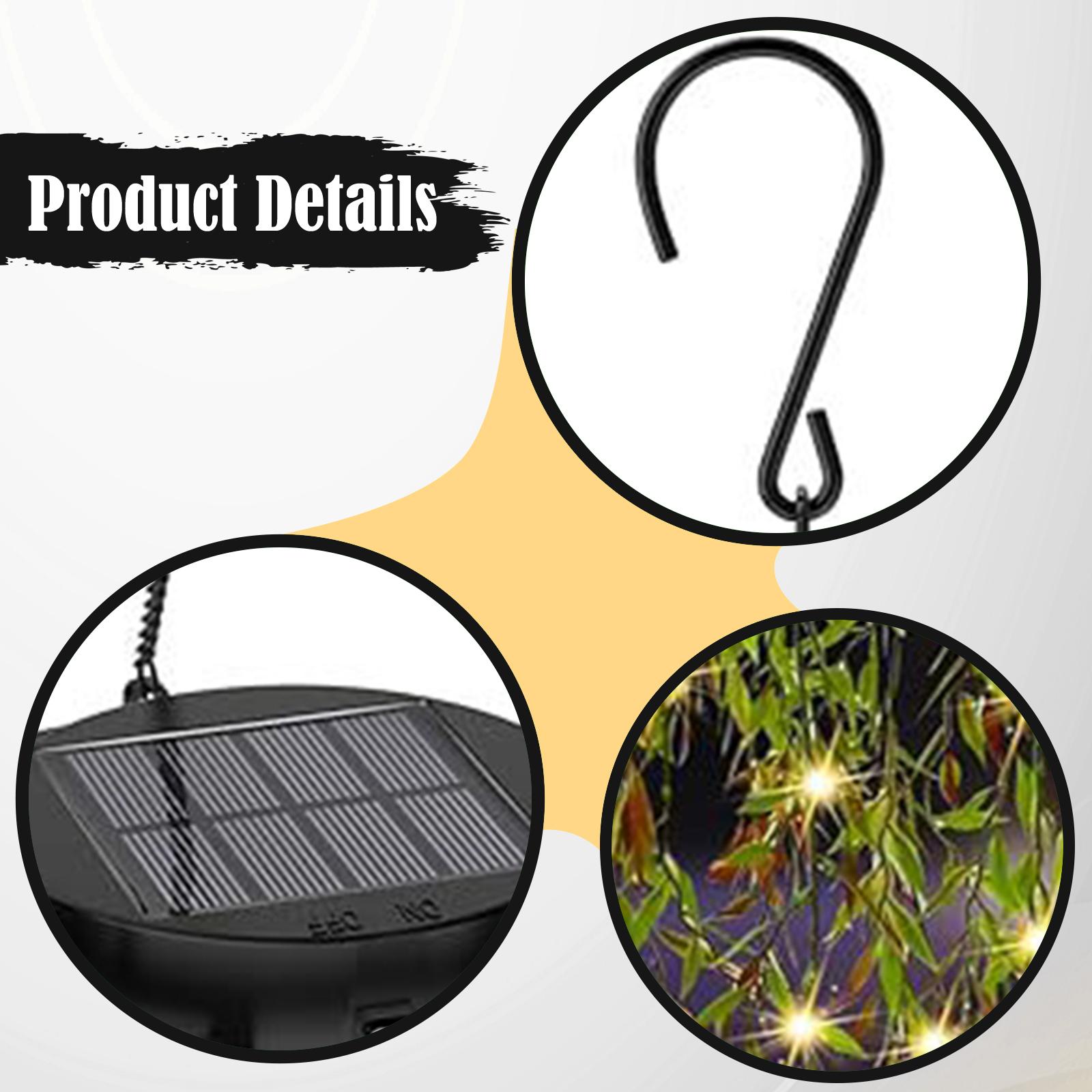 Solar Powered Landscape Hangin - Outdoor Power And Plant recensione e prezzo