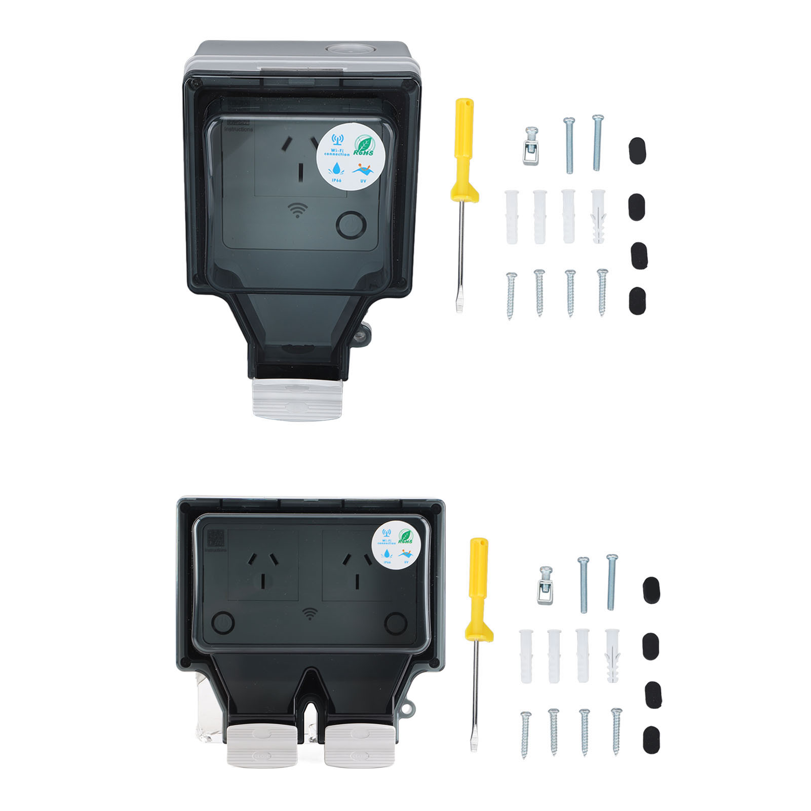 Waterproof Socket WiFi Socket  - Outdoor Power Socket recensione e prezzo