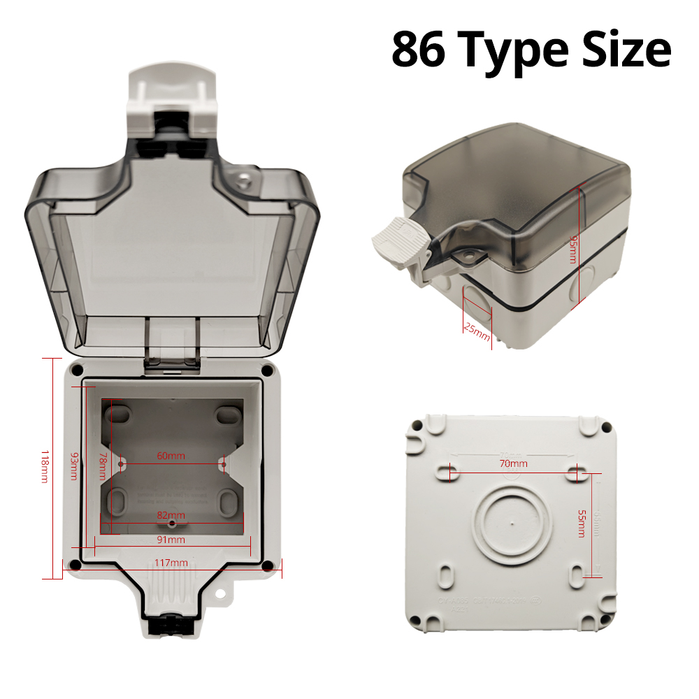 Wallpad IP66 Dustproof Waterpr - Outdoor Power Socket recensione e prezzo