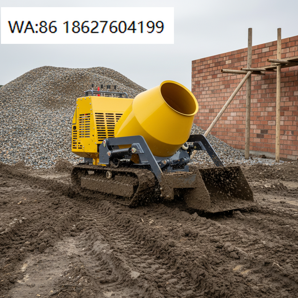 Self Walking Tracked Concrete  - Concrete Mixer Small recensione e prezzo
