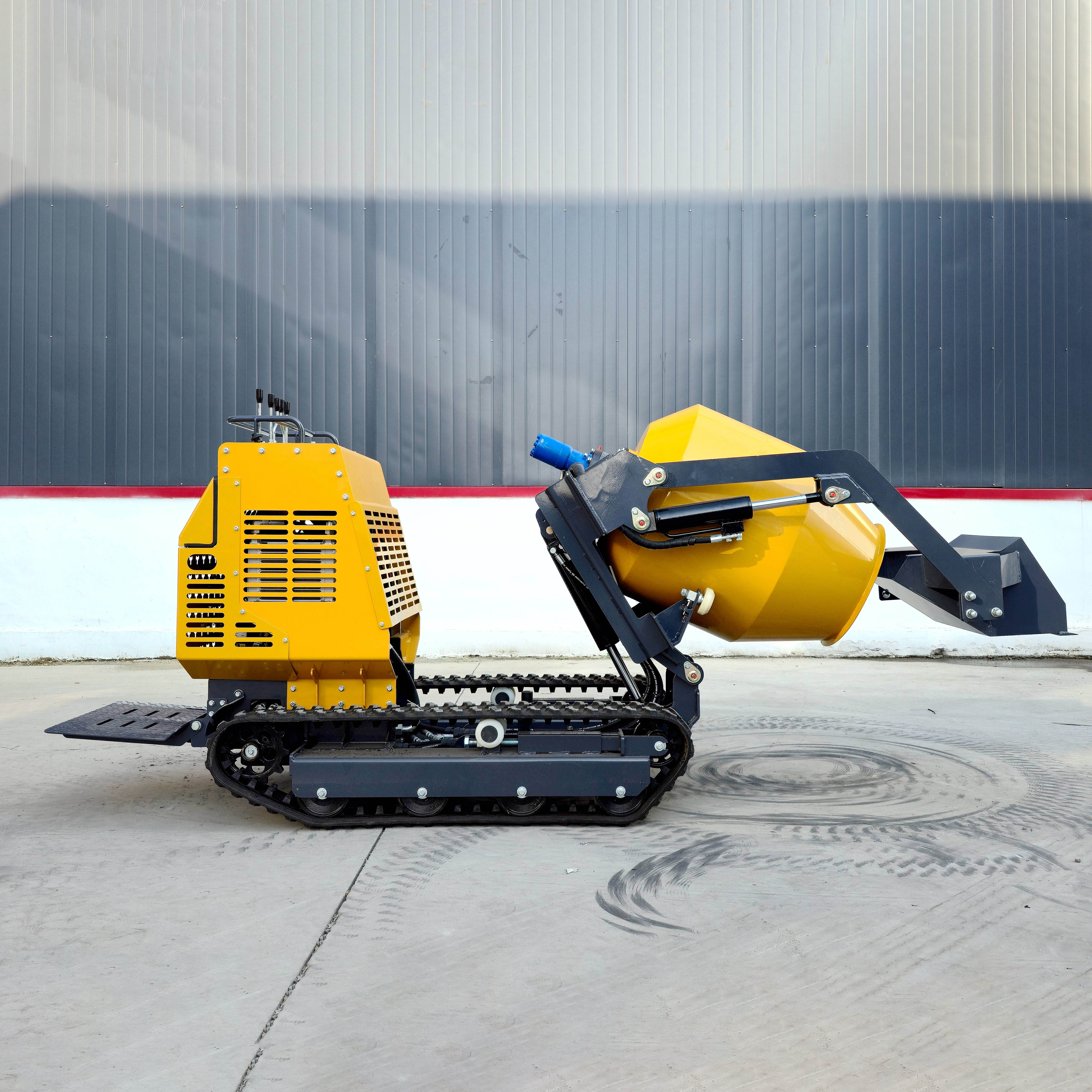 Self Walking Tracked Concrete  - Concrete Mixer Small recensione e prezzo