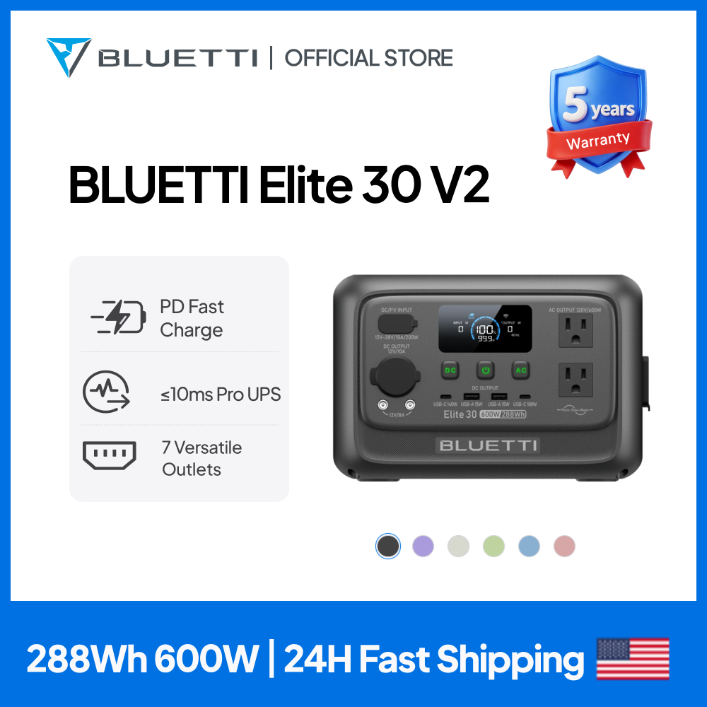 【Renew】BLUETTI Elite 30 V2 Por - Outdoor Powerwall recensione e prezzo