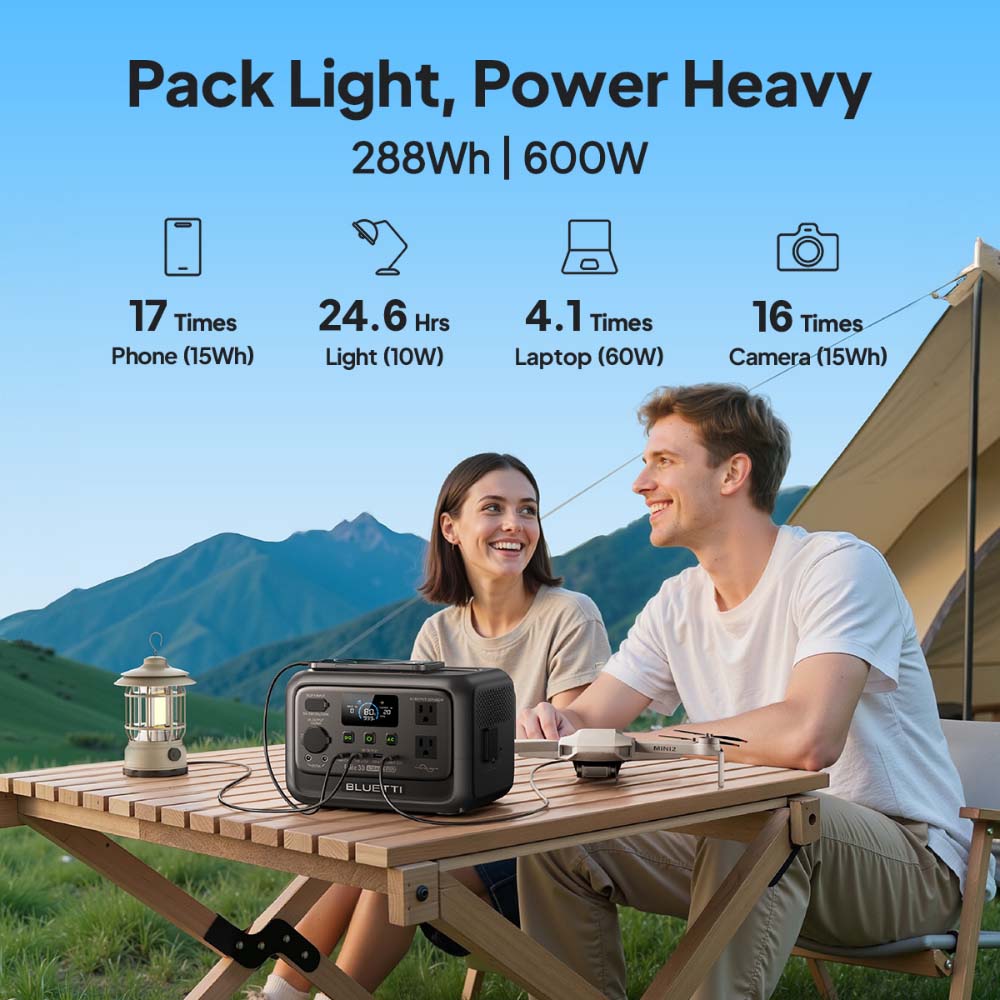 【Renew】BLUETTI Elite 30 V2 Por - Outdoor Powerwall recensione e prezzo