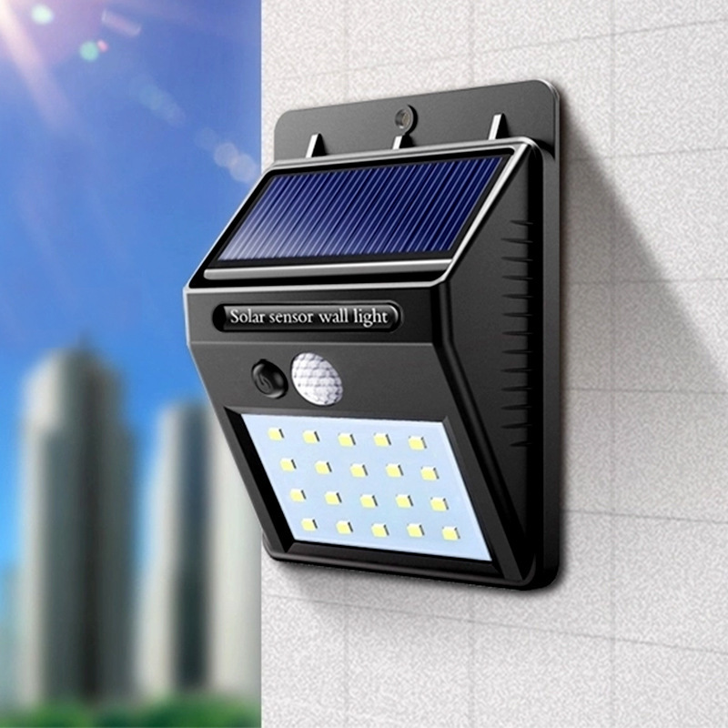20 LED Solar Powered Wall Lamp - Outdoor Power Direct recensione e prezzo