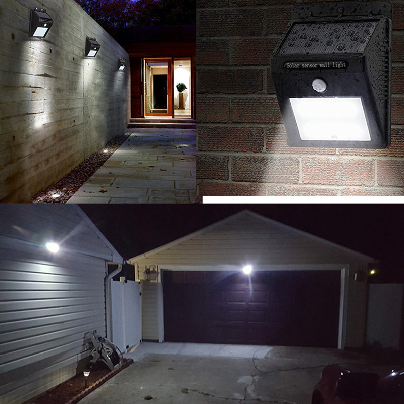 20 LED Solar Powered Wall Lamp - Outdoor Power Direct recensione e prezzo