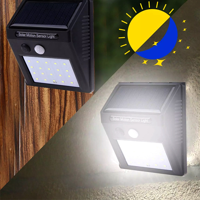20 LED Solar Powered Wall Lamp - Outdoor Power Direct recensione e prezzo