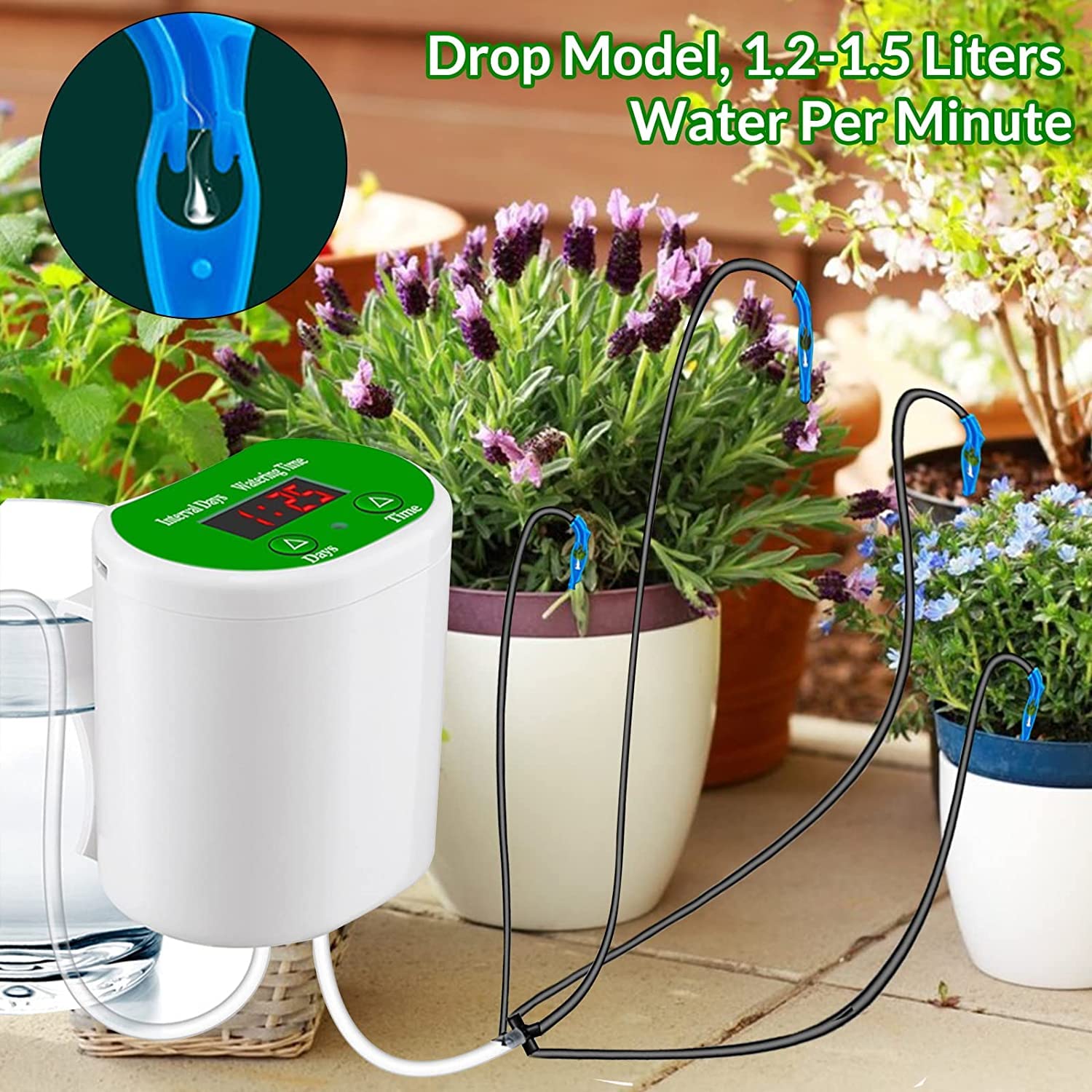 Outdoor Garden Plant Watering  - Outdoor Power And Plant recensione e prezzo
