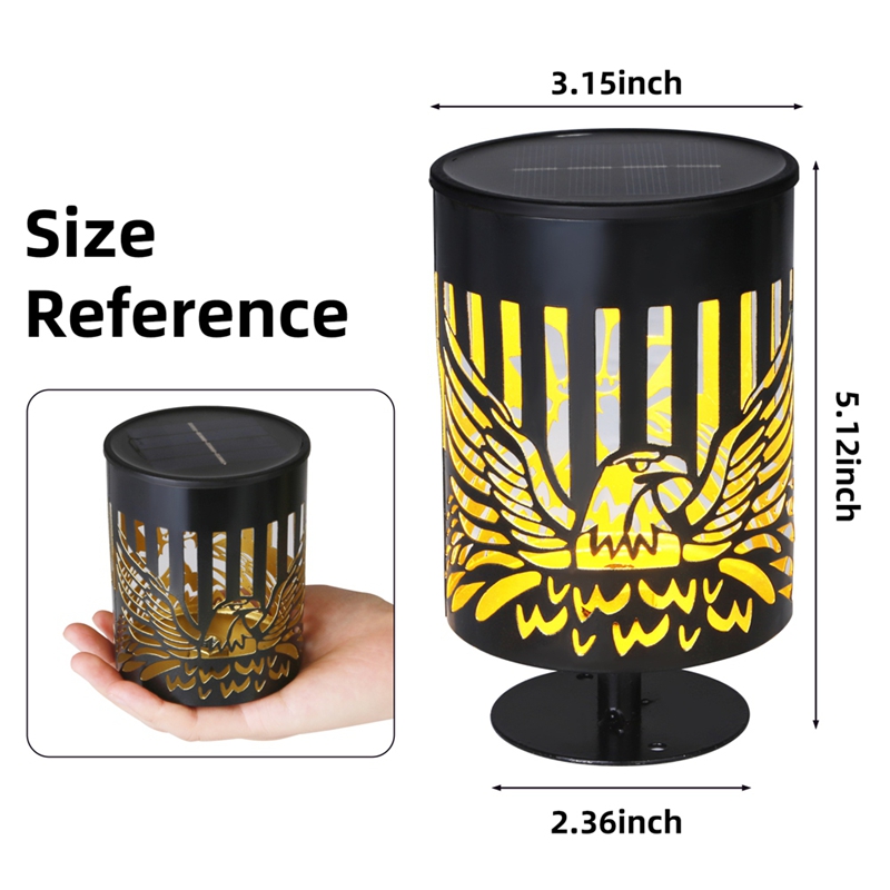 2 Pack Solar Fence Lights Meta - Outdoor Powerwall recensione e prezzo