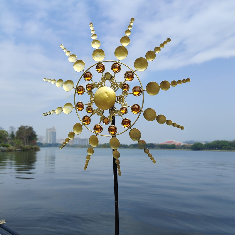 Sunflower Iron Windmill Spinne - Outdoor Power And Plant recensione e prezzo