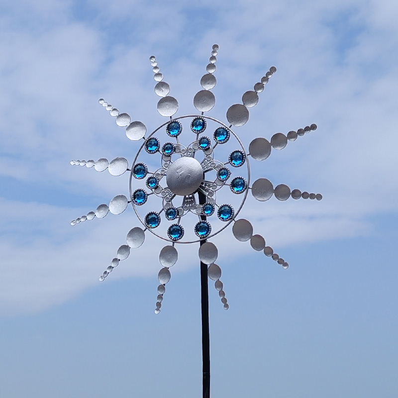 Sunflower Iron Windmill Spinne - Outdoor Power And Plant recensione e prezzo