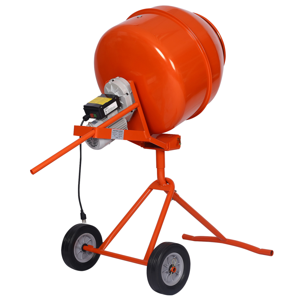 5.0 cu. ft. Portable Concrete  - Concrete Mixer Small recensione e prezzo