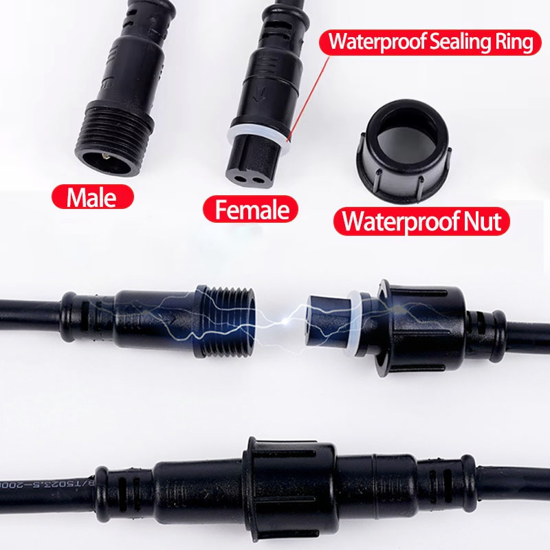 Waterproof Wire Connector Set  - Outdoor Power Socket recensione e prezzo