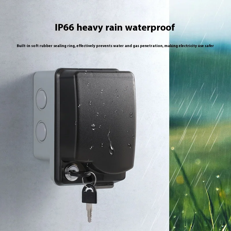 Outdoor Waterproof Socket Open - Outdoor Power Socket recensione e prezzo