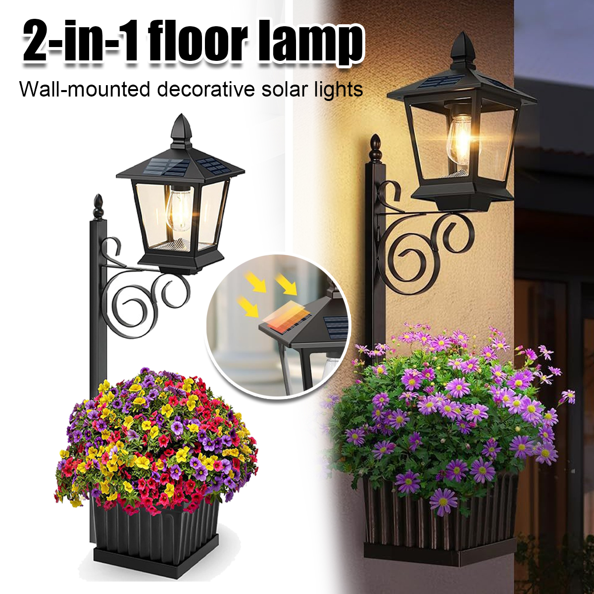 Solar Powered 2-in-1 Flower Po - Outdoor Powerwall recensione e prezzo