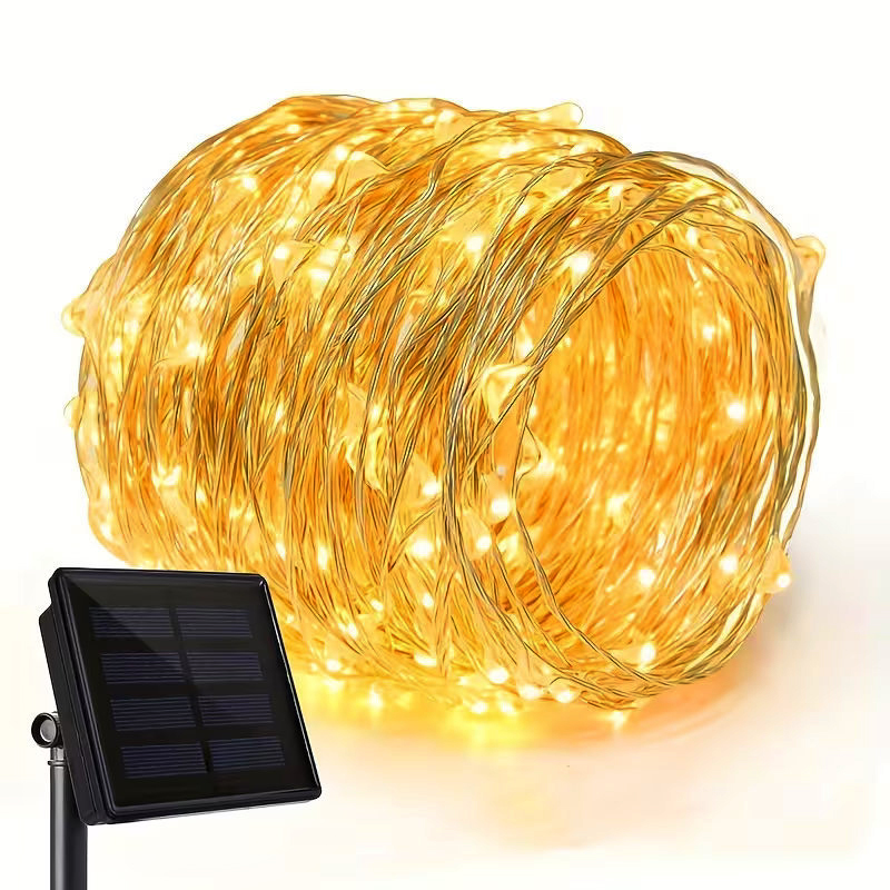 Solar Power LED Garland 8 Mode - Outdoor Power And Plant recensione e prezzo