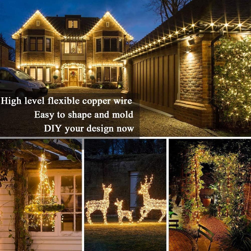 Solar Power LED Garland 8 Mode - Outdoor Power And Plant recensione e prezzo