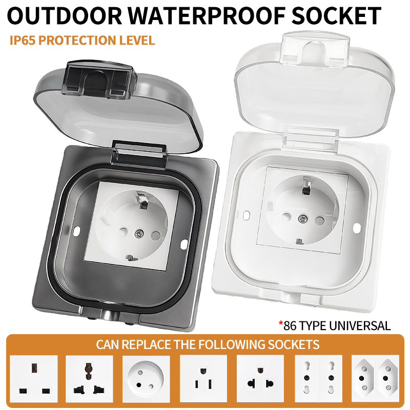 IP65 Waterproof Outdoor Socket - Outdoor Power Socket recensione e prezzo