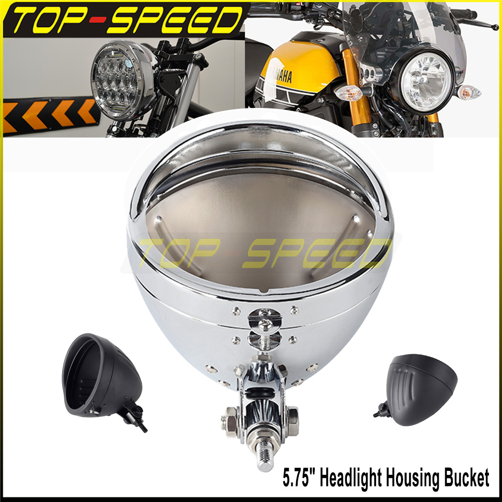 Black/Chrome Motorcycle Headla - Outdoor Power Direct recensione e prezzo
