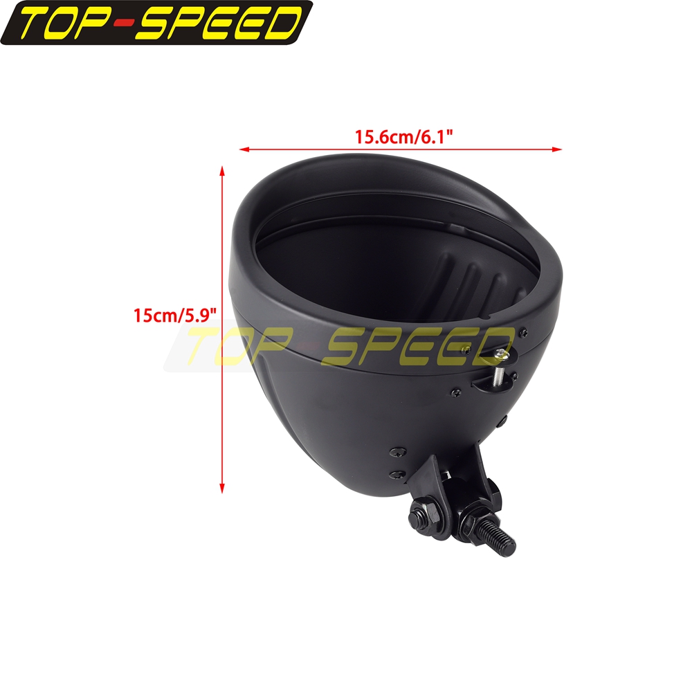 Black/Chrome Motorcycle Headla - Outdoor Power Direct recensione e prezzo